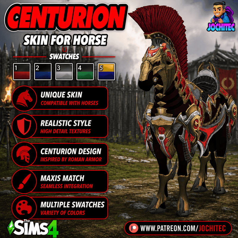 Preview image 1 for Centurion skin by Jochi by JOCHITEC.