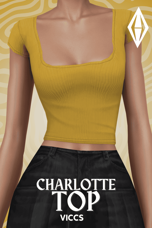 Preview image 1 for FILE) VICCS_ CHARLOTTE TOP (TEEN-ELDER) by VICCSS.