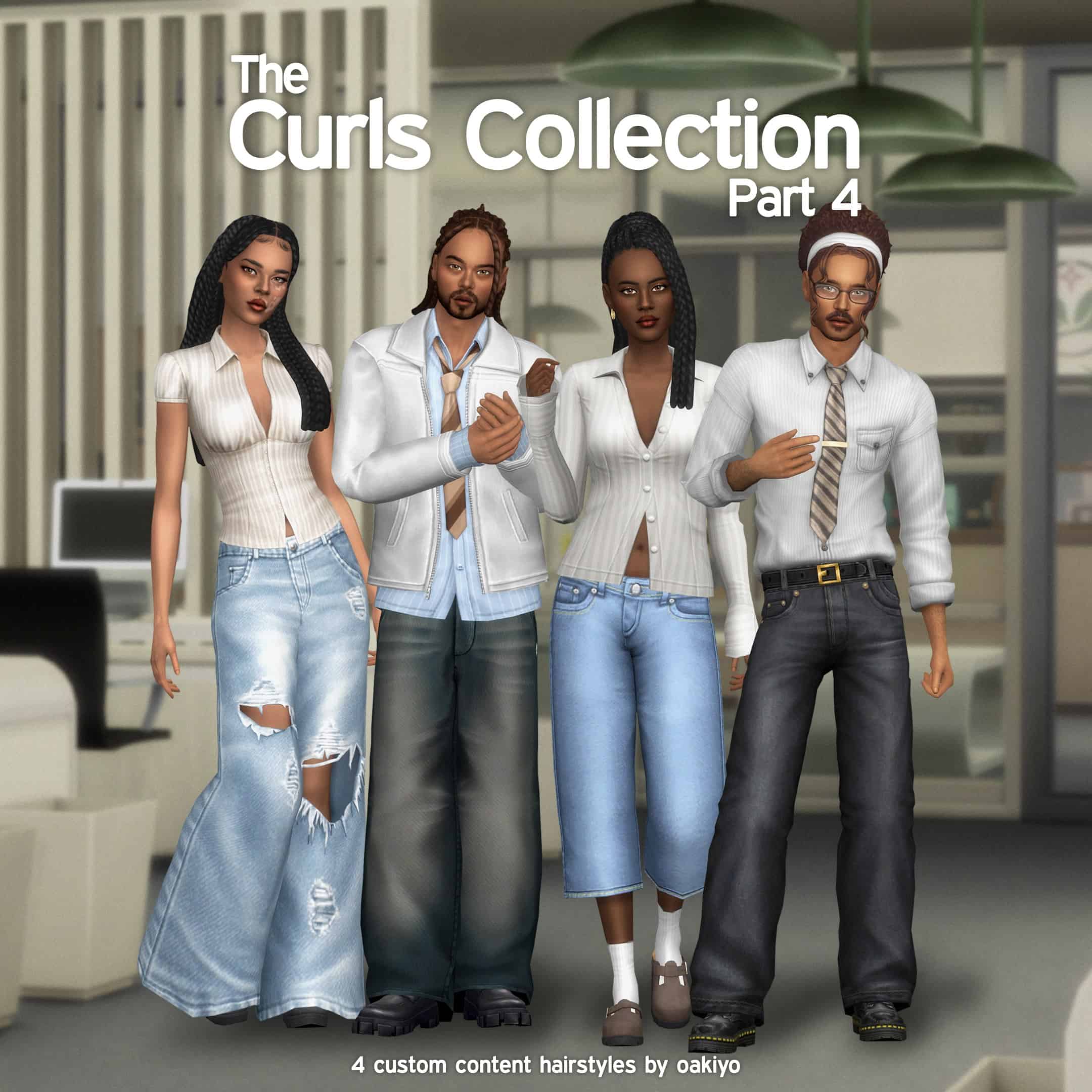 Preview image 1 for The Curls Collection, Part 4 by OAKIYO.