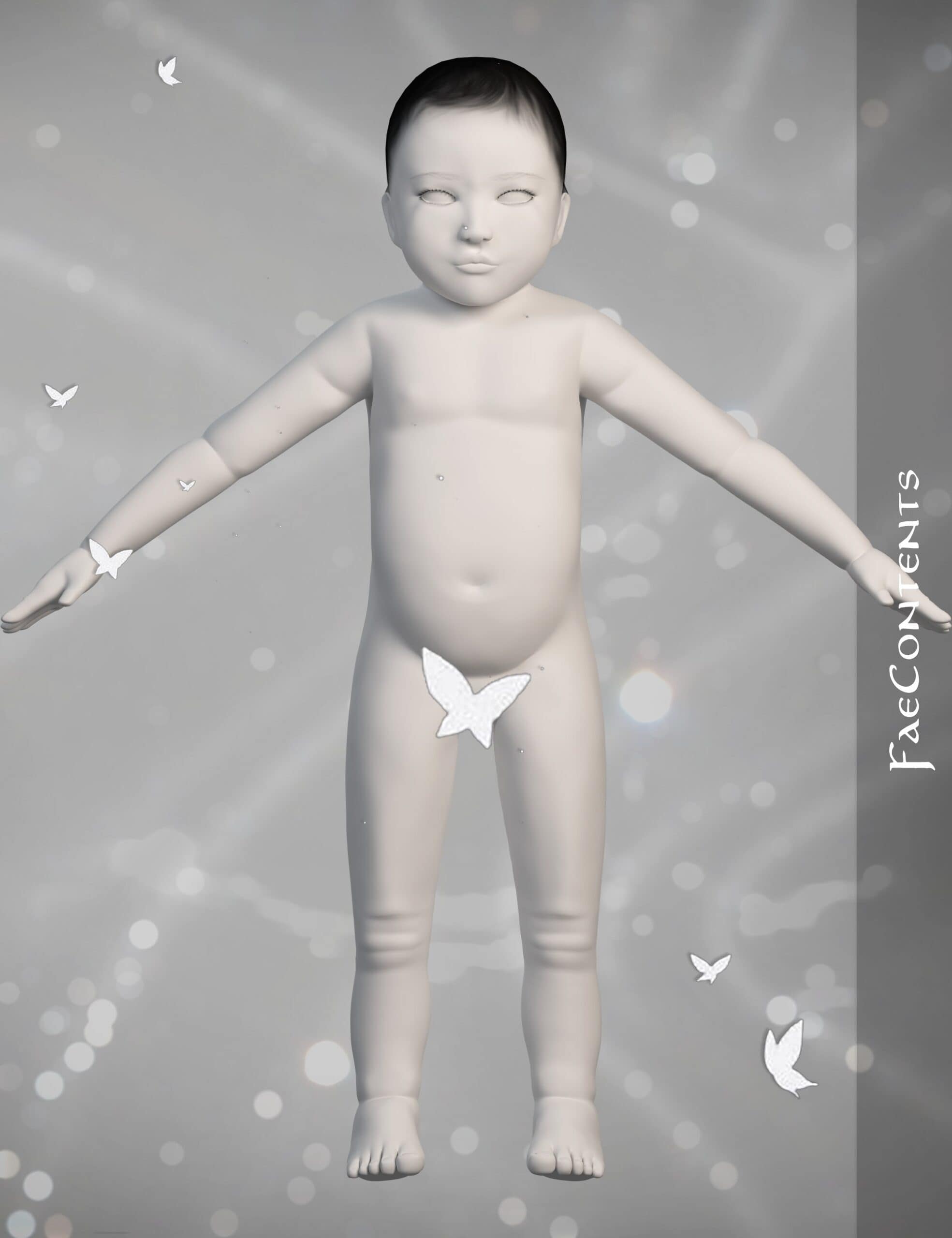 Preview image 1 for NEWBORN BASE - FREE by FAECONTENTS.