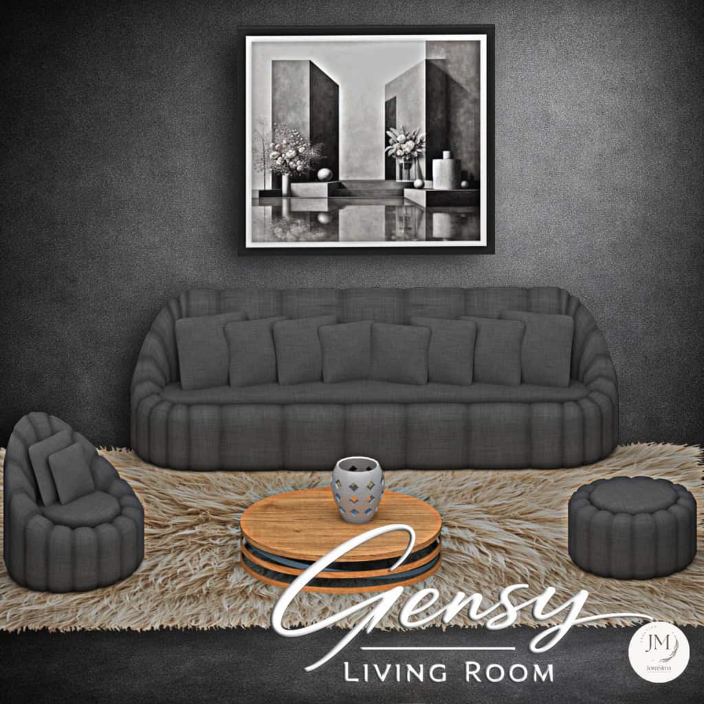 Preview image 1 for Gensy Living Room on Curse forge by JOMSIMS.