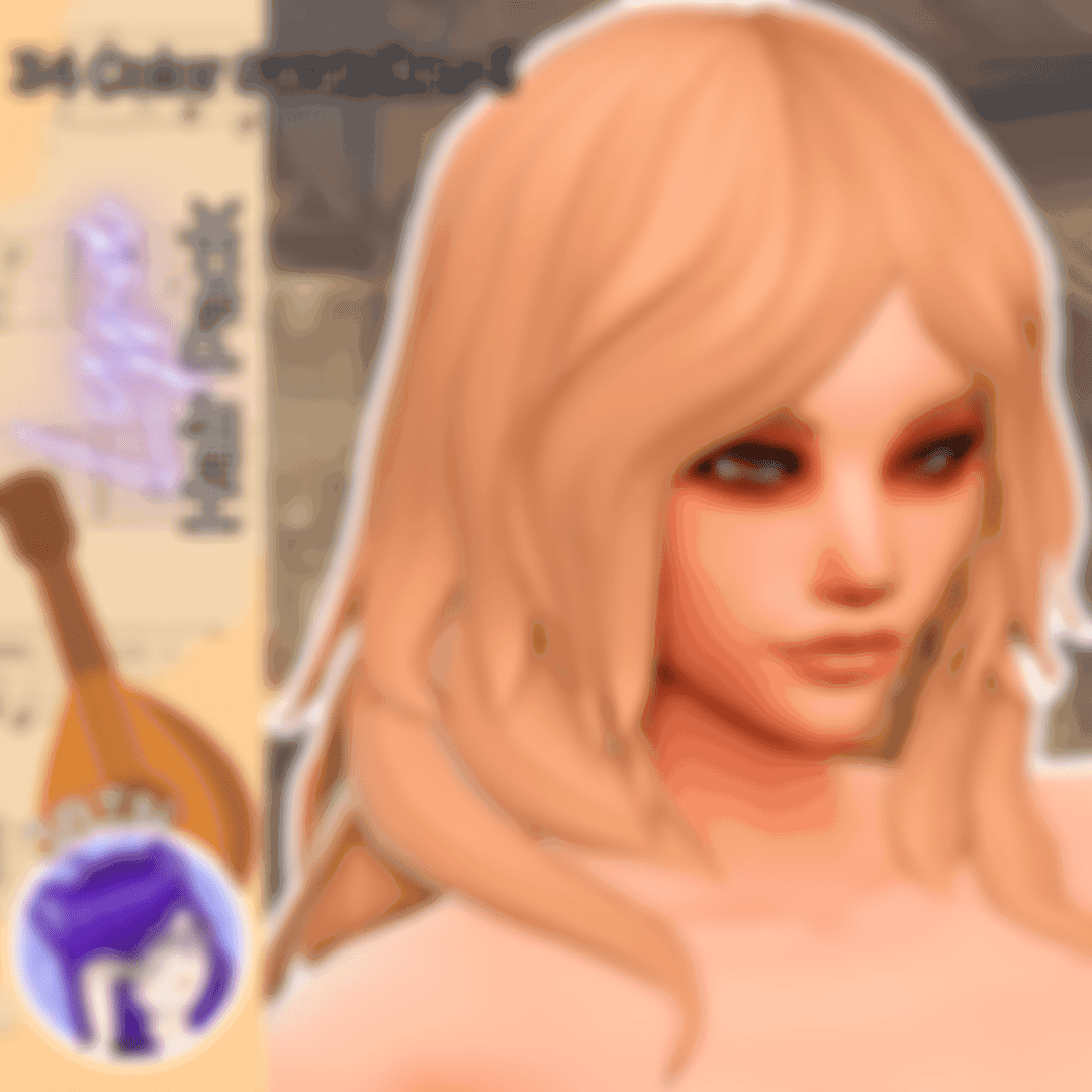 Preview image 1 for LYRA HAIR by JAYBIRDTHENERD.