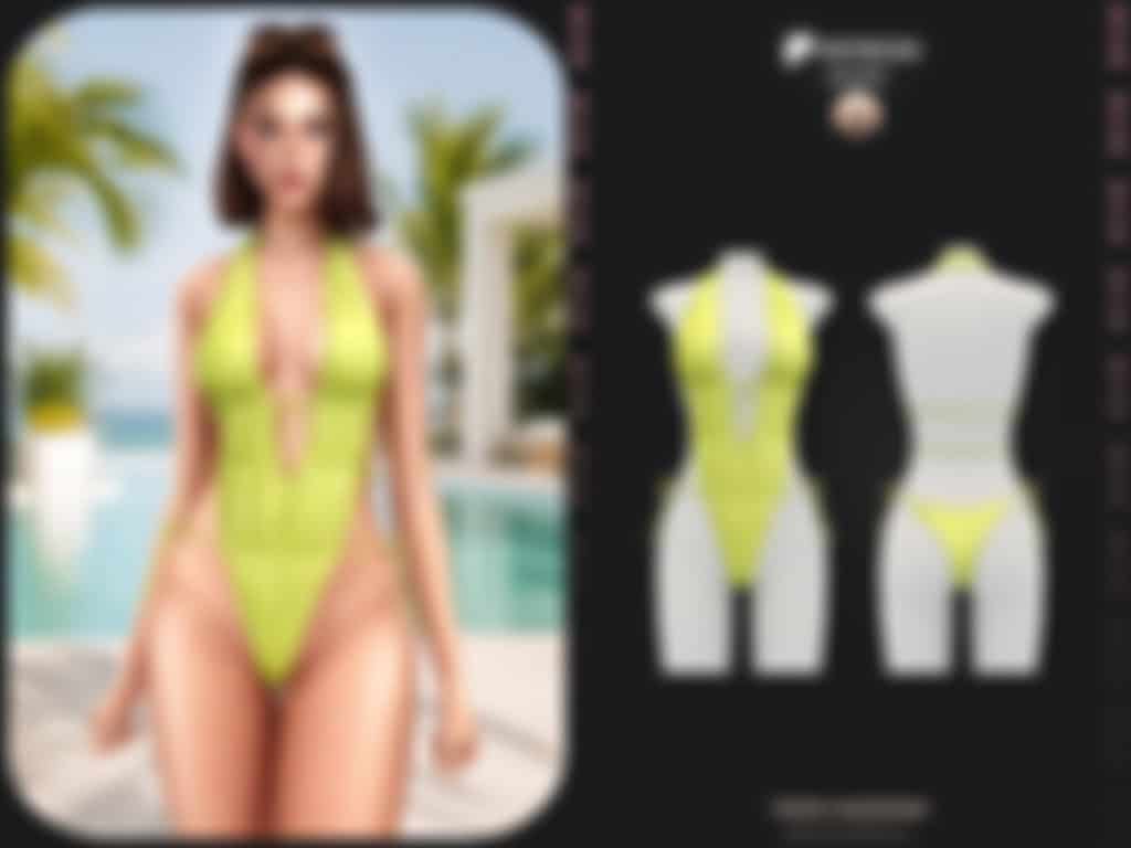 Preview image 1 for Tropic Monokini P274 /DL by BUSRATR.