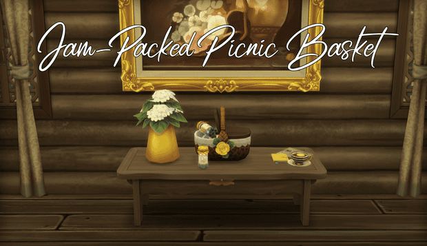 Preview image 1 for Jam-Packed Picnic Basket (Requires Cottage Living) by U83758412.