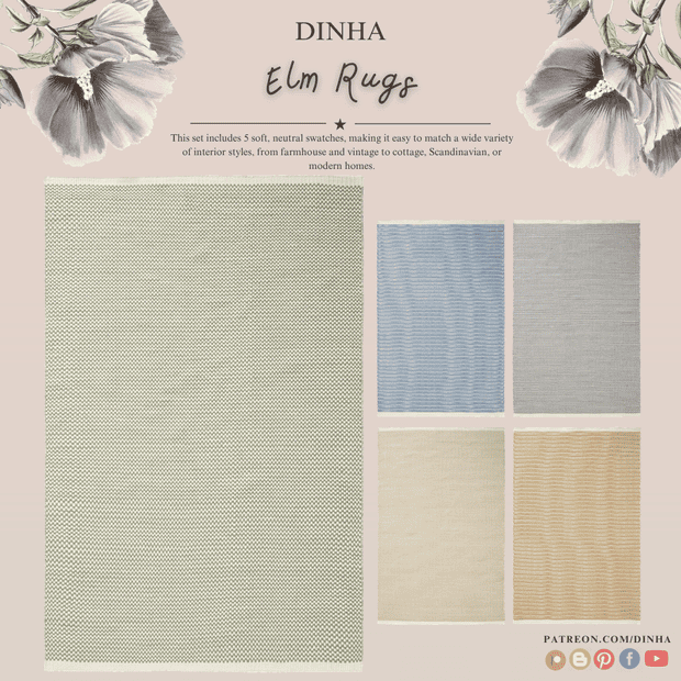 Preview image 1 for Elm Rugs by DINHA.