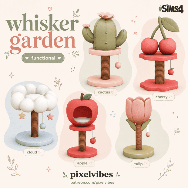 Preview image 1 for Whisker Garden by PIXELPONYSIMS4HORSECC.