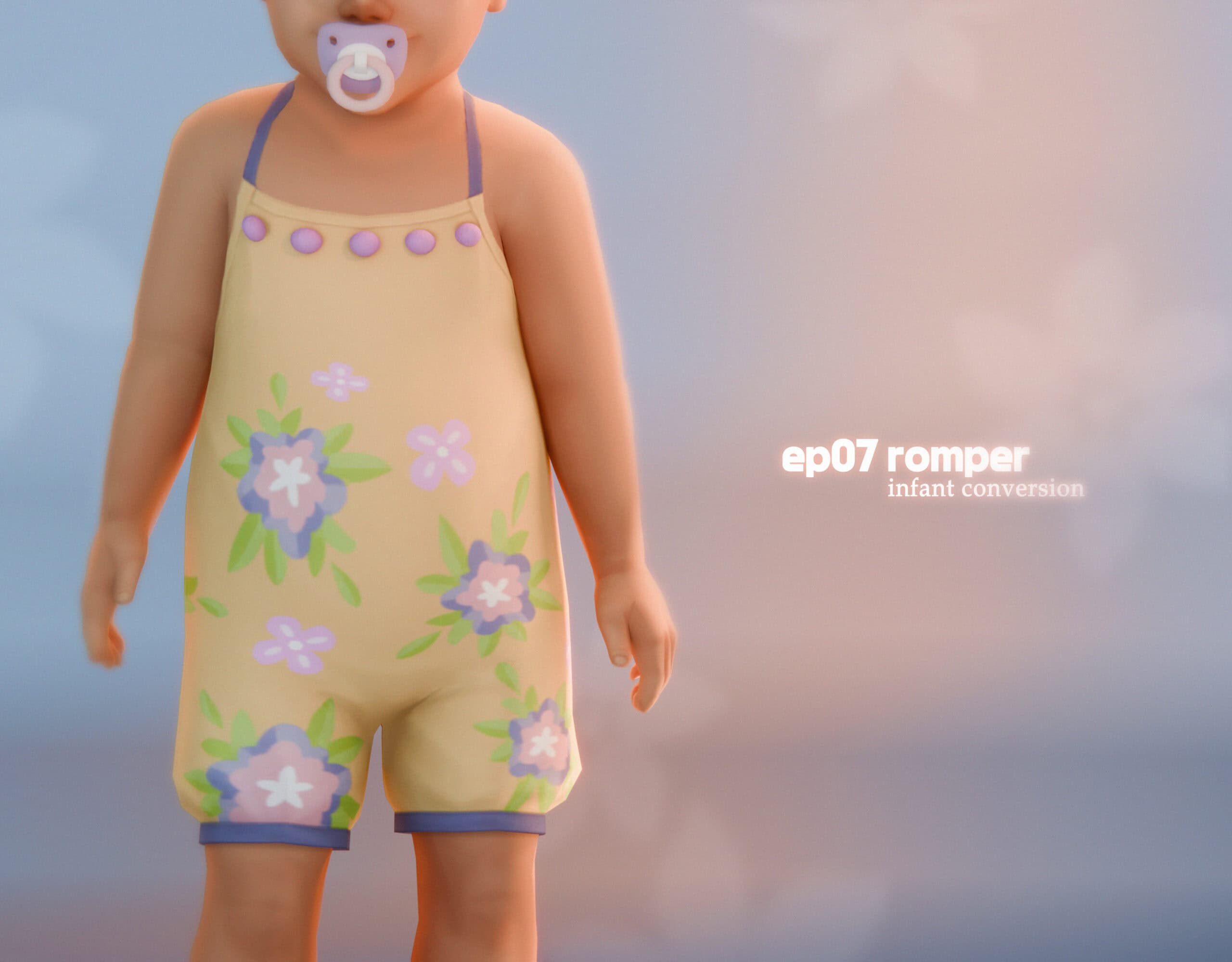 Preview image 1 for EP07 Romper Outfit (Infants) by ADRIENPASTEL.