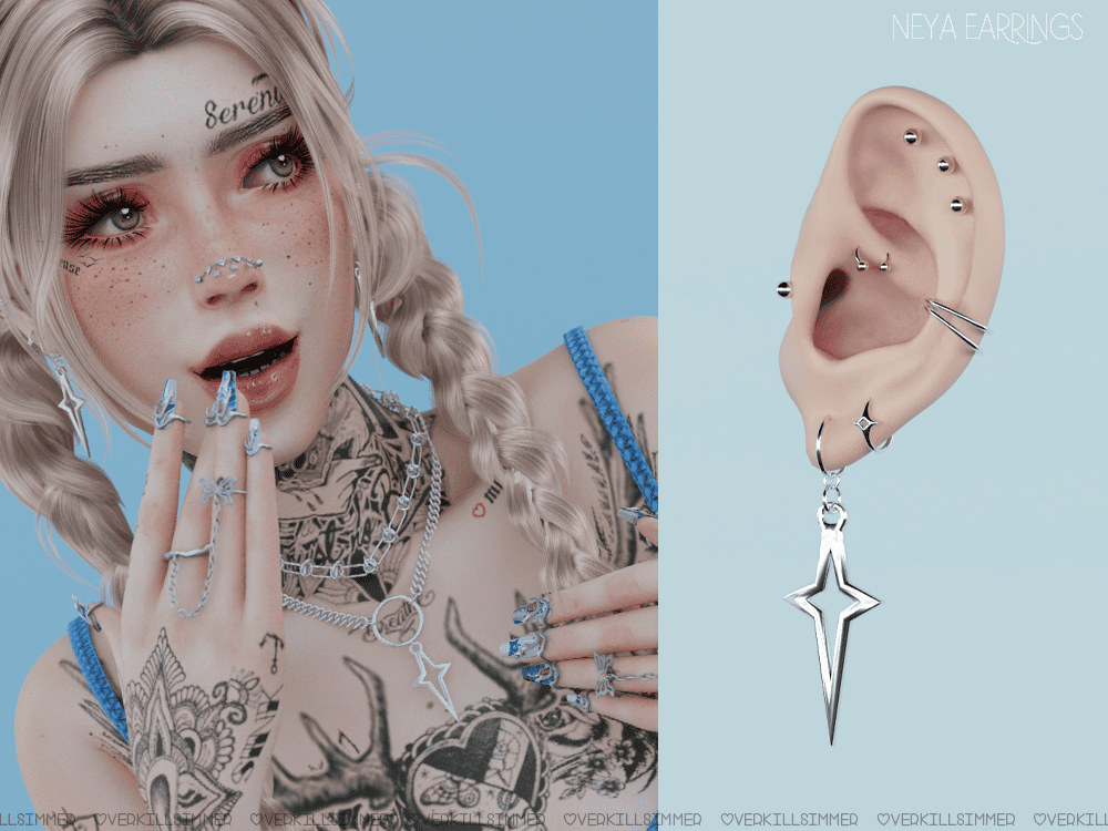 Preview image 1 for Neya earrings by OVERKILLSIMMER.