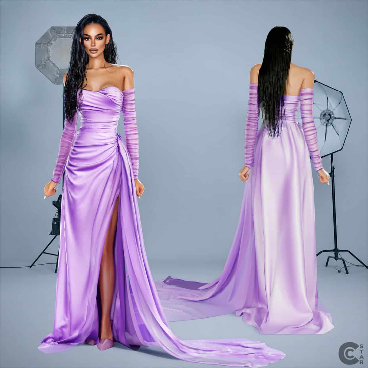 Preview image 4 for Early Access] Pro Set Squish Follow Nitropanic: [instagram] [simsfinds] Thanks for The SUPPORT by KIASIMS.