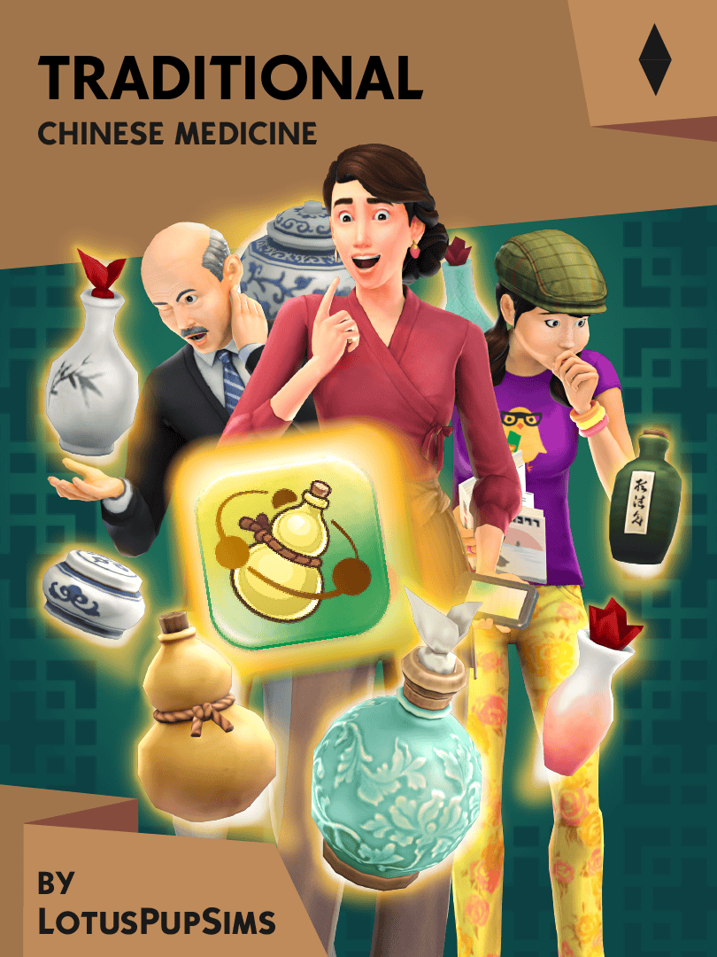 Preview image 1 for Exciting News: Joining LotusPup Sims & Introducing Our TCM Mod V1.0 by GUA_CC.
