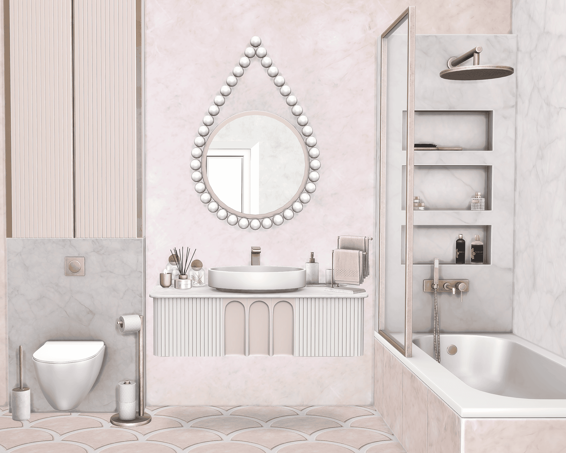 Preview image 1 for Pearl Bathroom - CURSEFORGE by LAPANEMONA.
