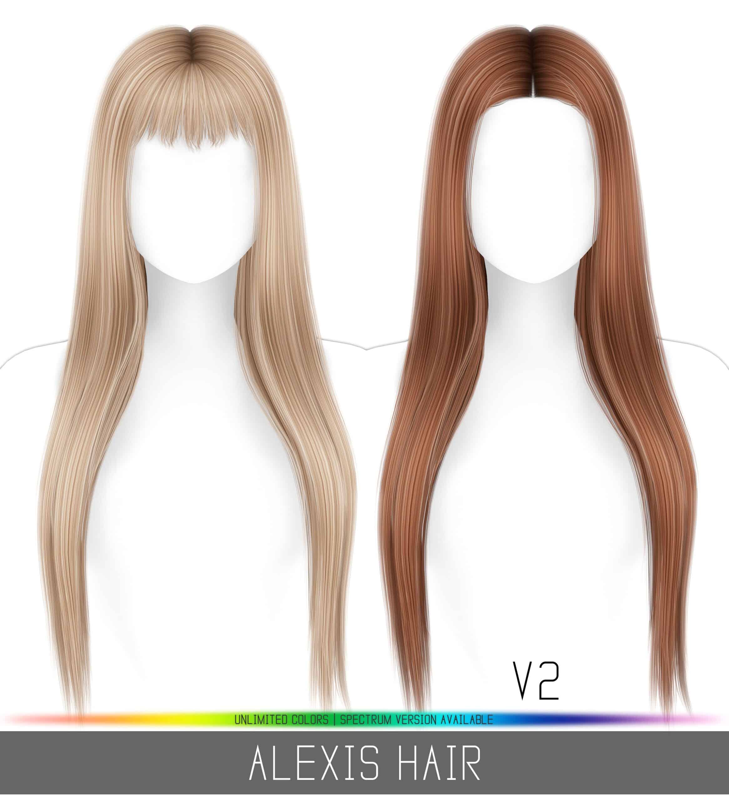 Preview image 1 for ALEXIS HAIR by SIMPLISTICSIMS4.