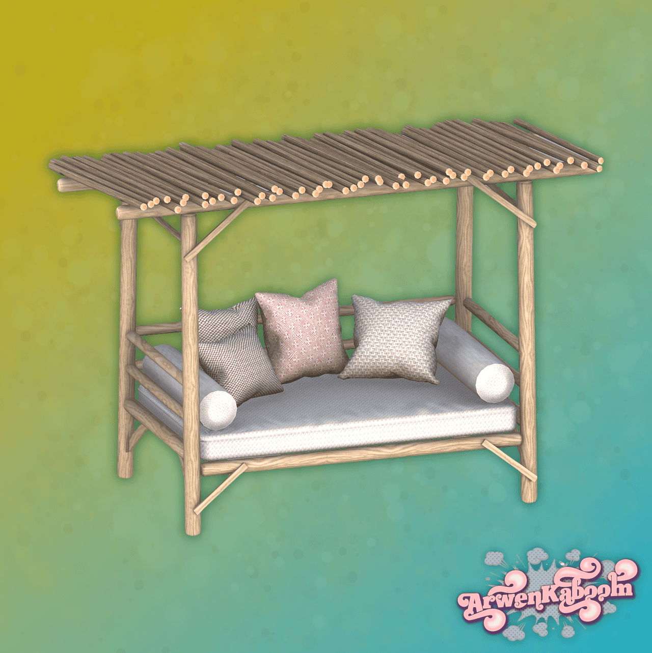 Preview image 1 for Marabor - Canopy Daybed by ARWENKABOOM.