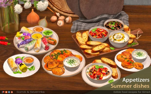 Preview image 1 for Summer Gourmet Appetizers by SOMIKSEVERINKA.