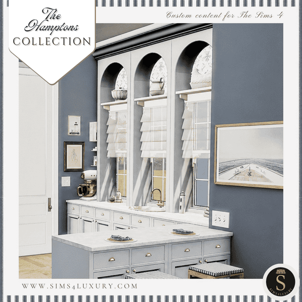 Preview image 1 for The Hamptons - Medium Arch by SIMS4LUXURY.