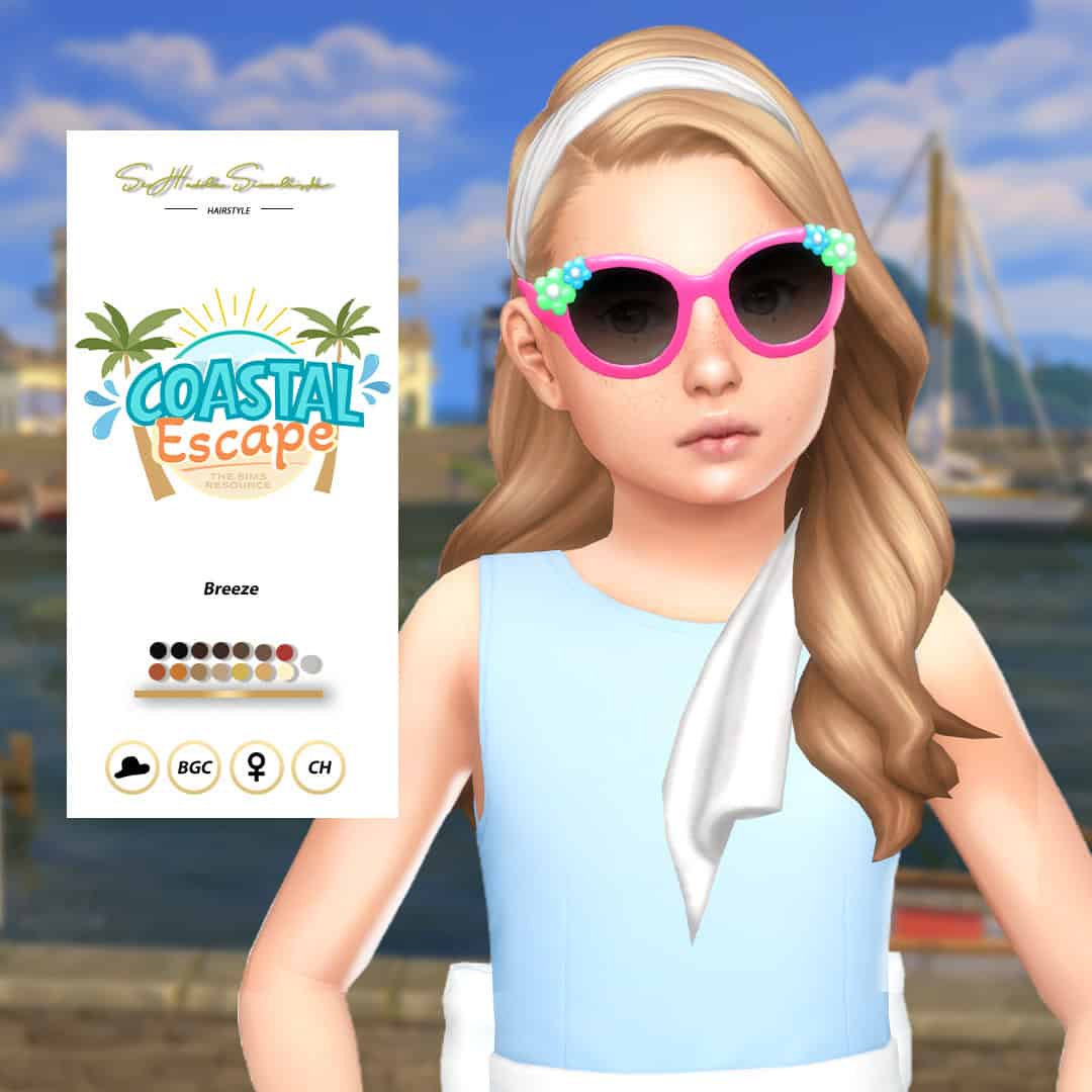 Preview image 1 for Florencia Hairstyle For Children (TSR) by SEHABLASIMLISH.