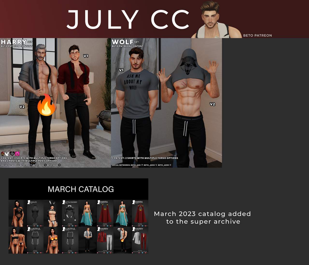 Preview image 1 for CC JULY - 2026 by BETO_AE0.