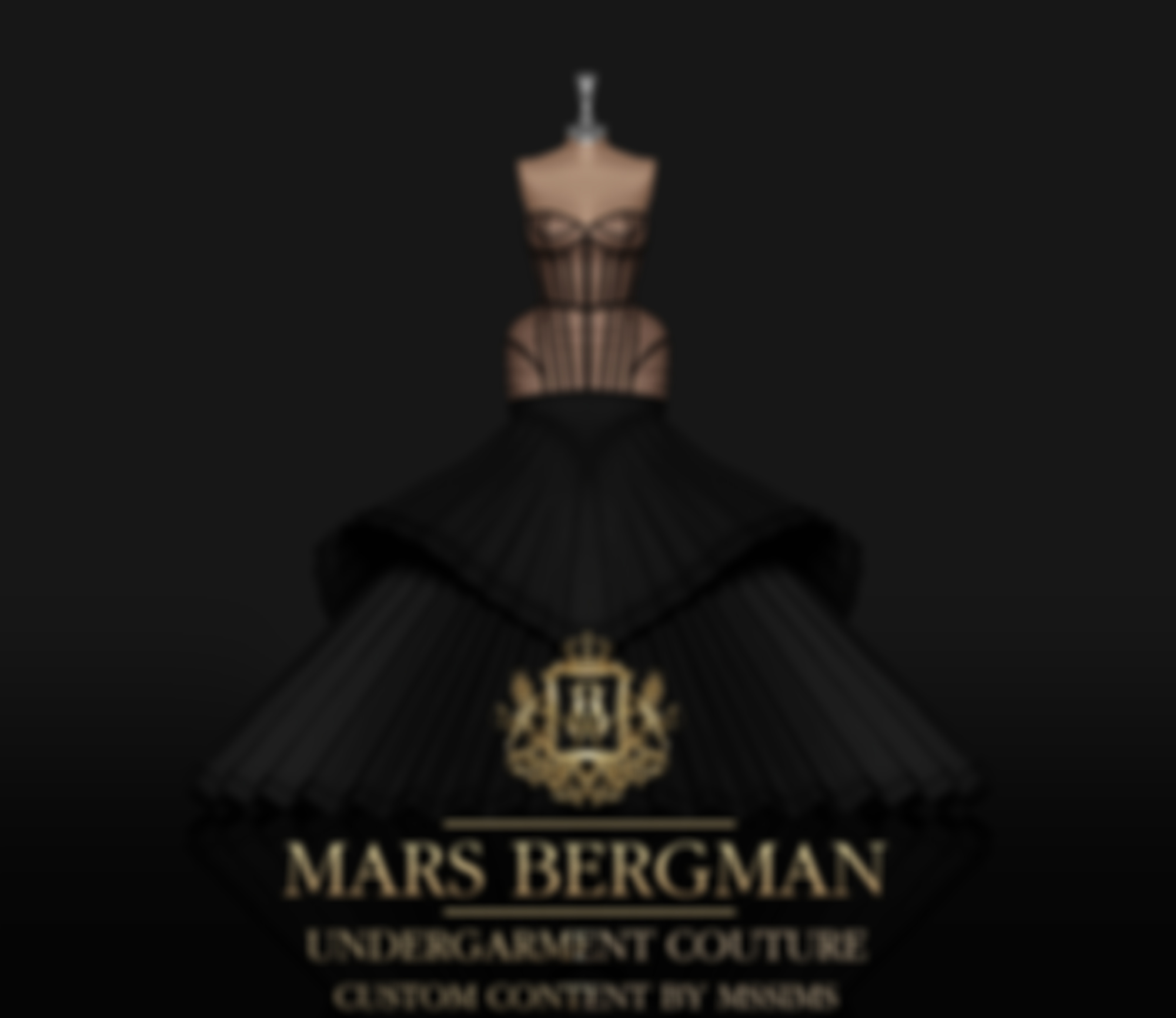 Preview image 1 for UNDERGARMENT COUTURE GOWN by MSSIMS4.
