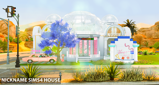 Preview image 1 for TRAY] Dreaming house 30x20 by NICKNAME_SIMS4.