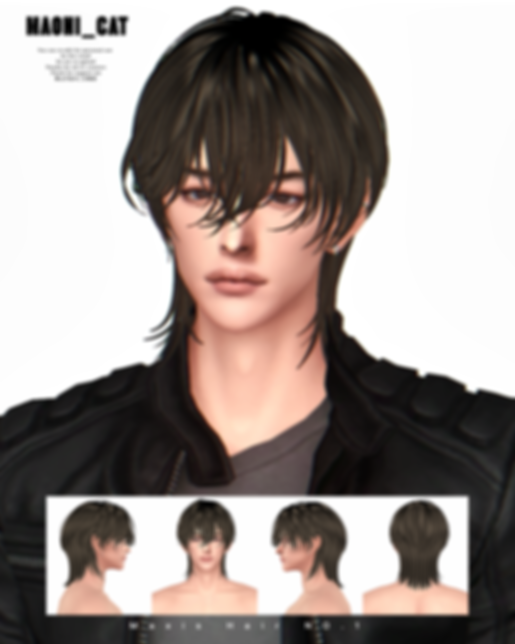Preview image 1 for 26-07 Maxis HAIR No.01 by MAONICAT.