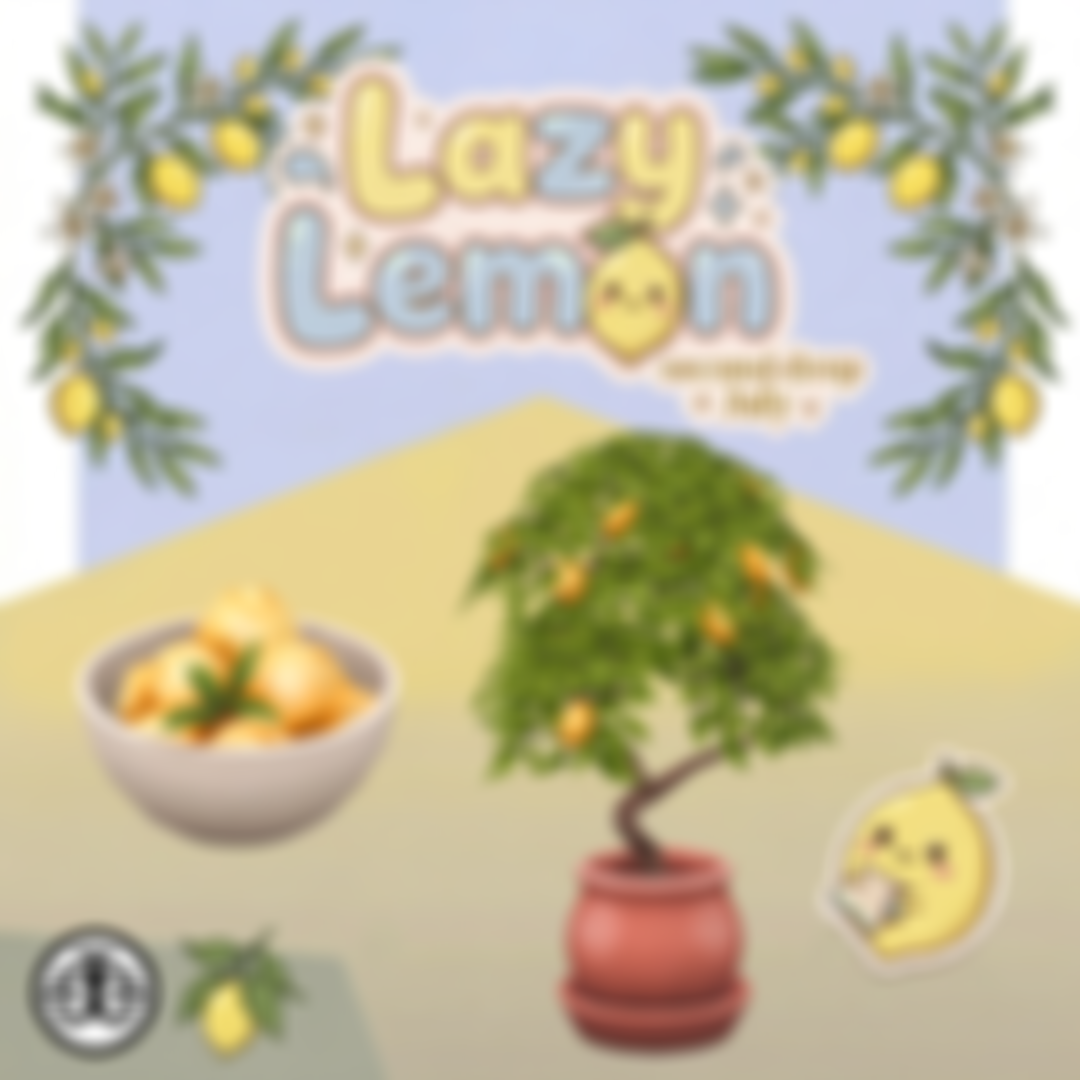 Preview image 1 for Lazy Lemon . . *: 2nd download link by THECLUTTERCAT.