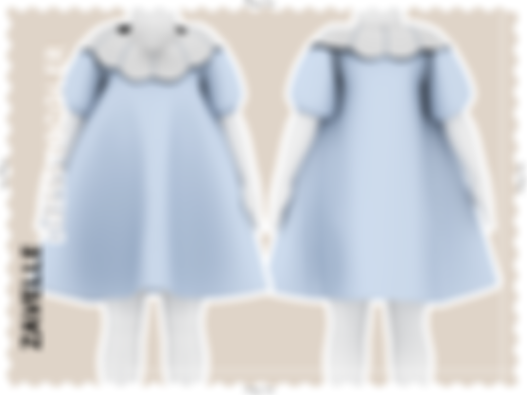 Preview image 1 for Zavelle - Dress Toddler by CLARITYSIMS.