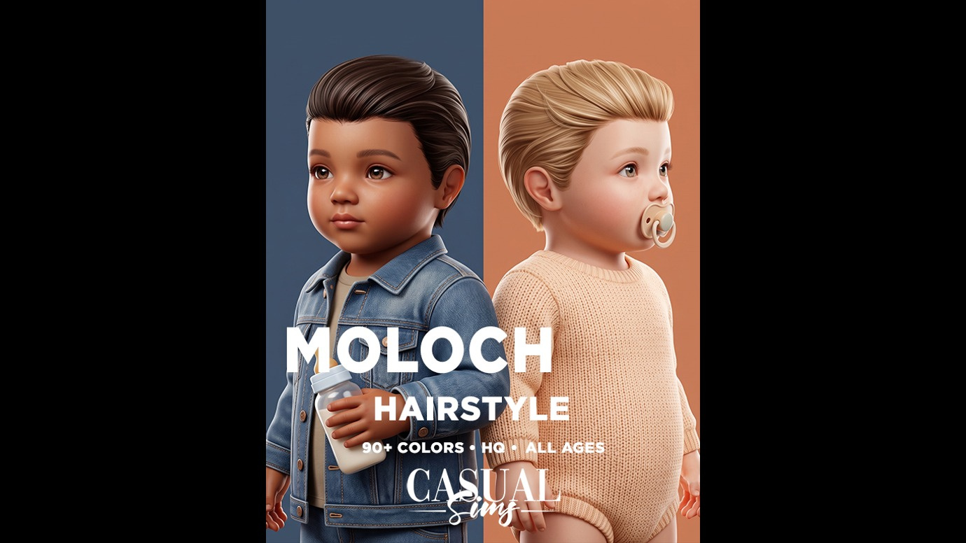 Preview image 1 for MOLOCH HAIRSTYLE - INFANTS - LOW VOLUME by ZENX.