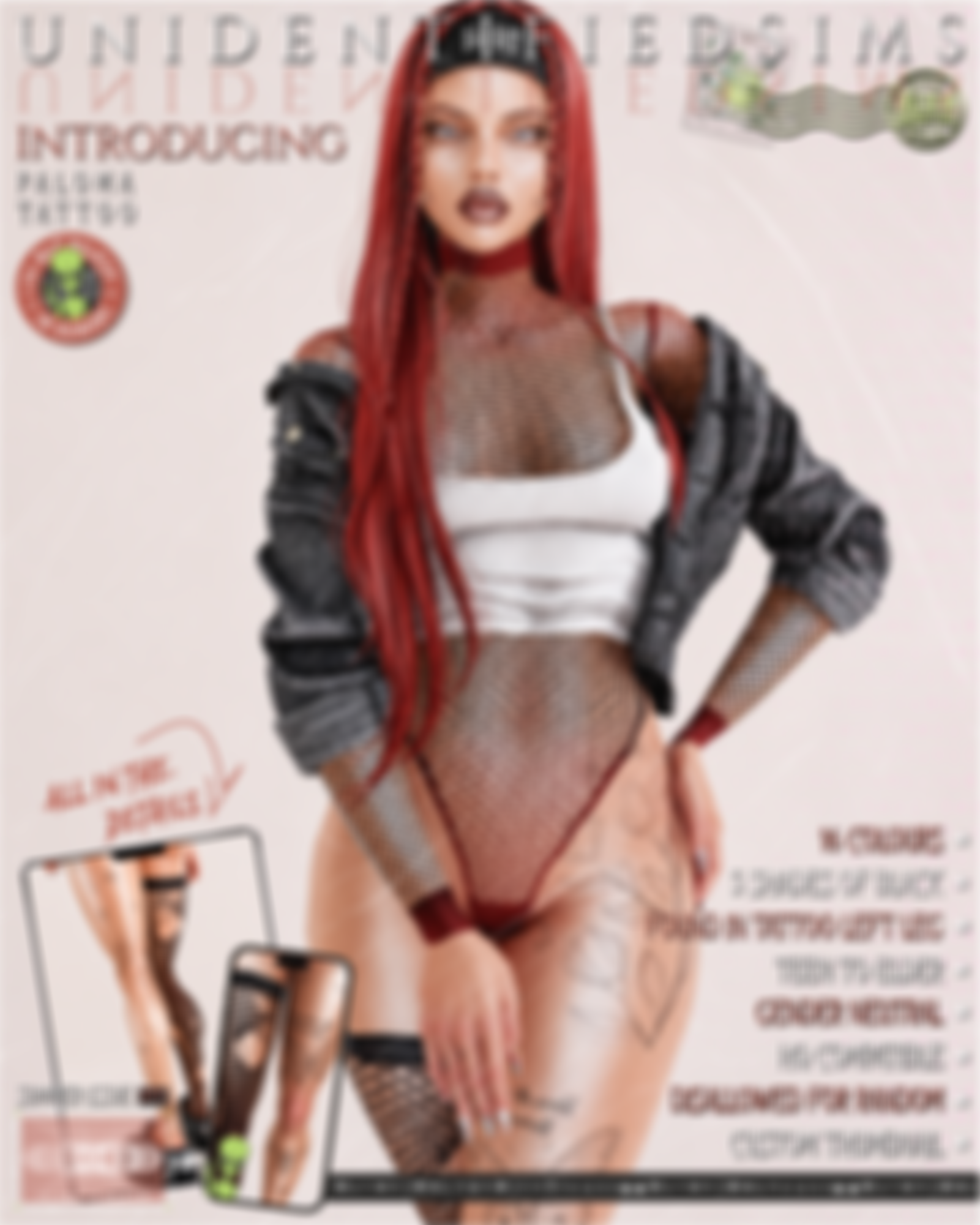 Preview image 1 for Paloma Tattoo - Issue 74 by UNIDENTIFIEDSIMS.
