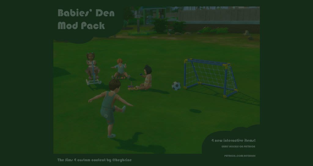 Preview image 1 for Babies' Den Mod Pack V1 - Download by HEYBRINE.