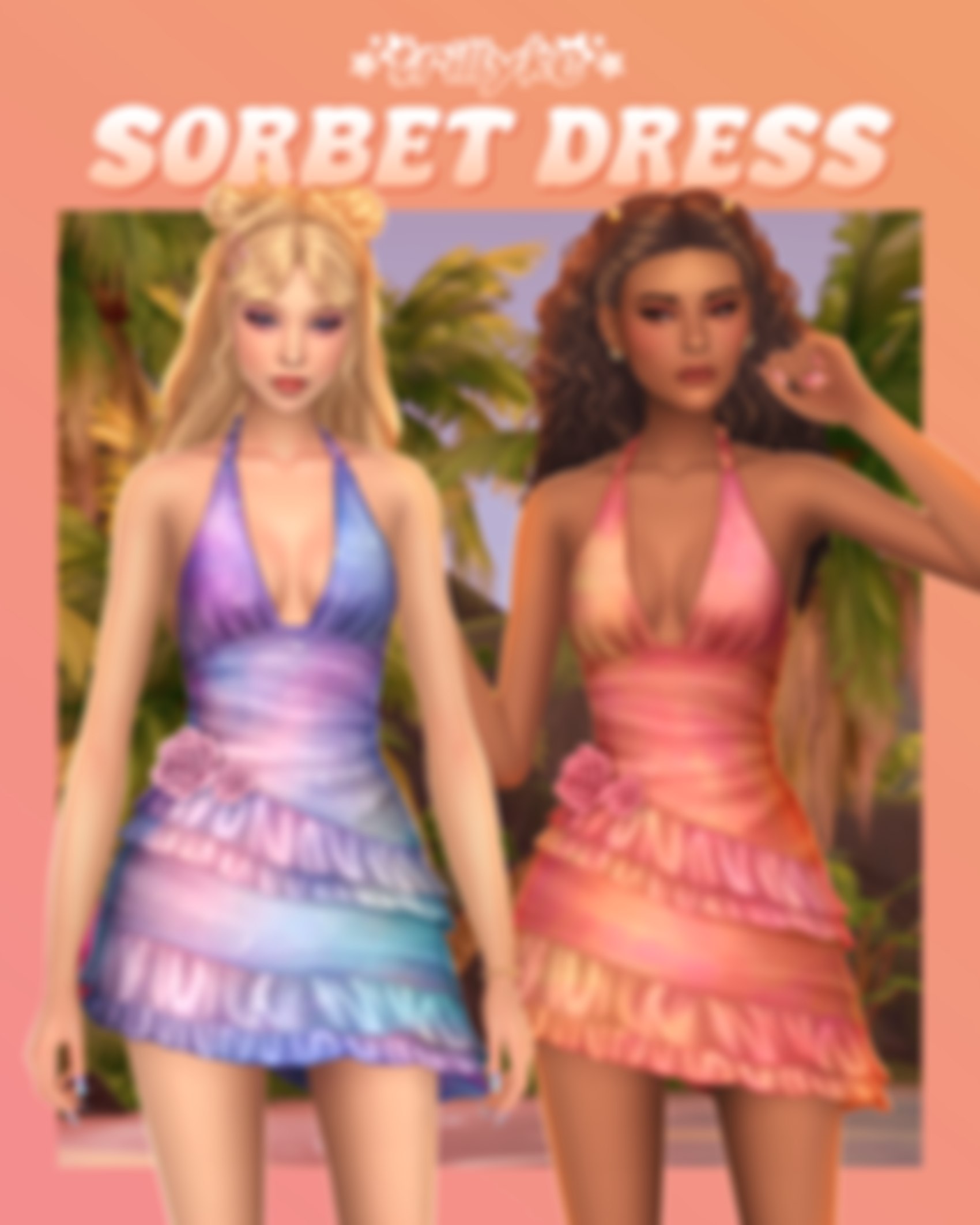 Preview image 1 for Sorbet Dress by TRILLYKE.