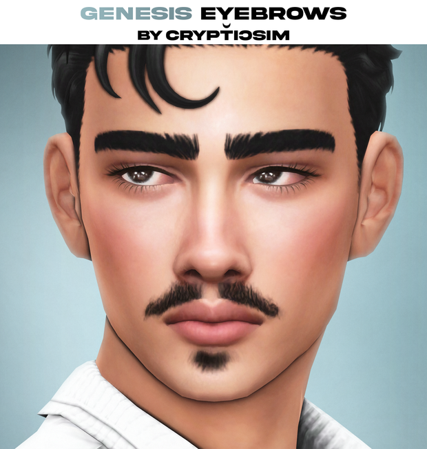 Preview image 1 for genesis eyebrows by CRYPTICSIM.