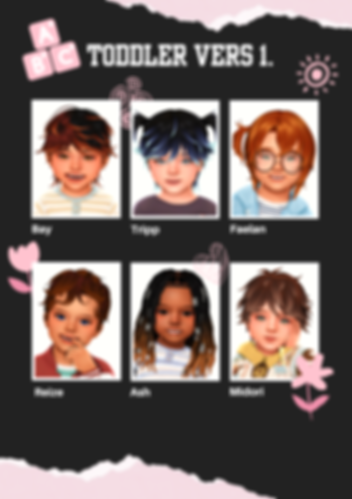 Preview image 1 for Toddler Hair Drop 1 by U87289719.