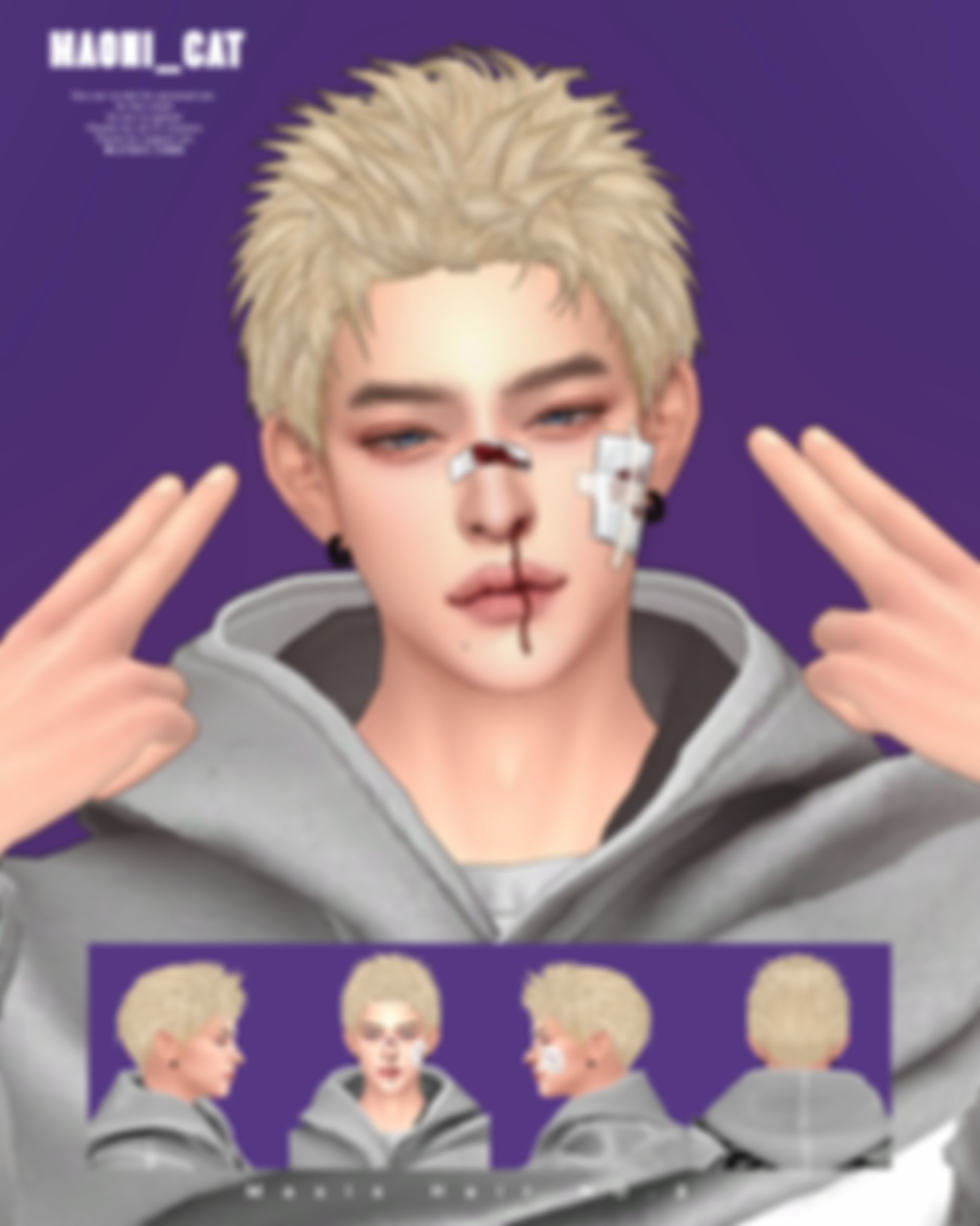 Preview image 1 for 26-09 Maxis HAIR No.03 by MAONICAT.