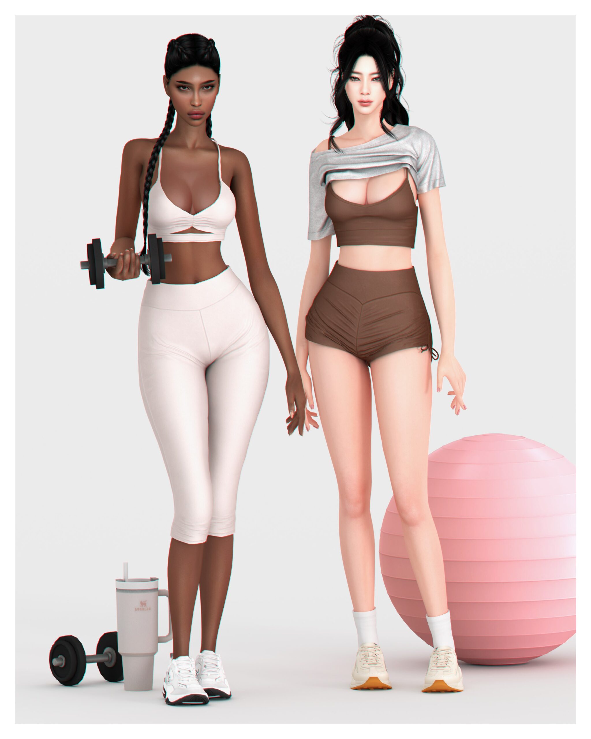 Preview image 1 for Effortless Athleisure Set by BACKTRACK.