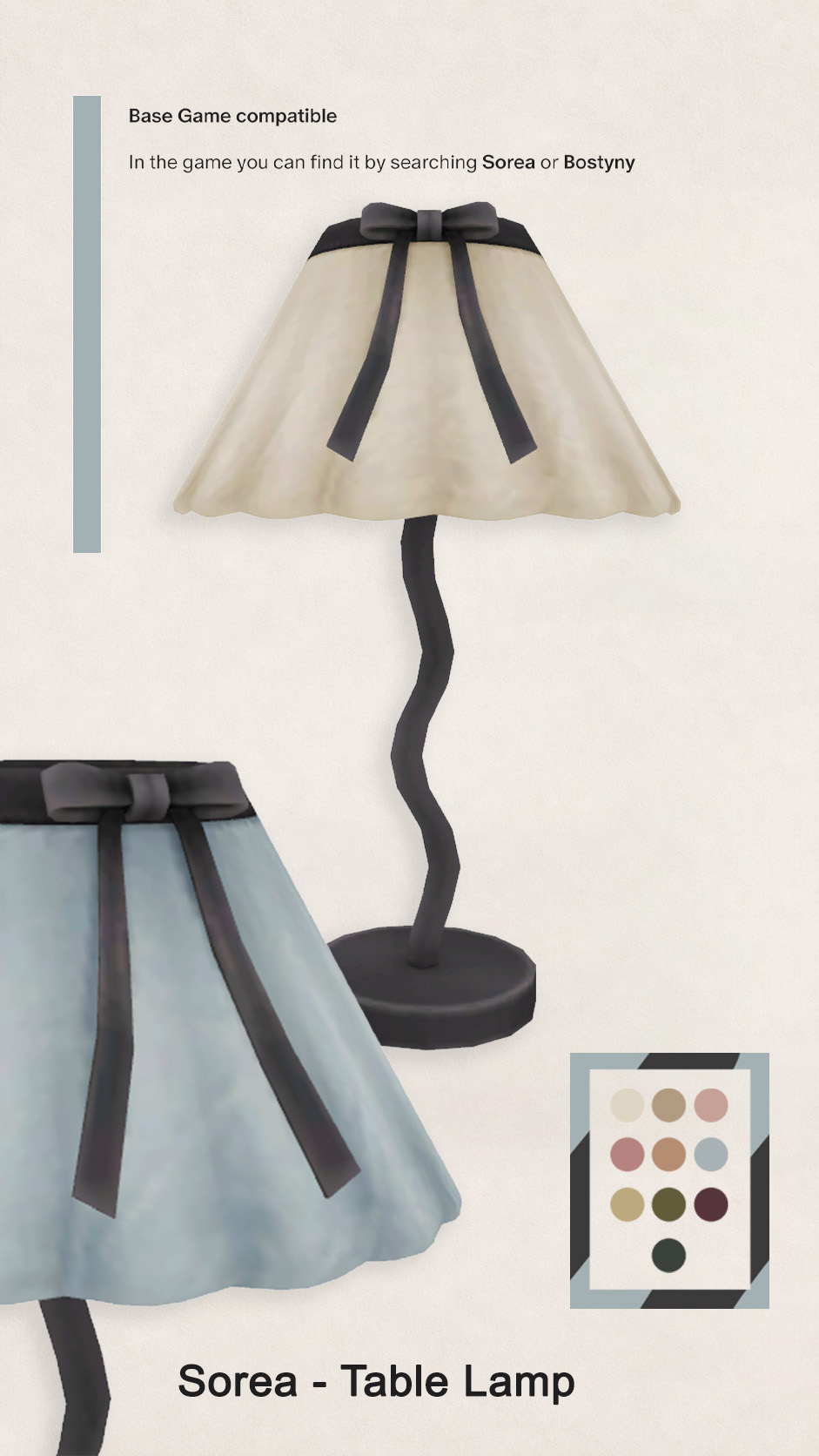 Preview image 1 for Sorea - Table Lamp by BOSTYNY.
