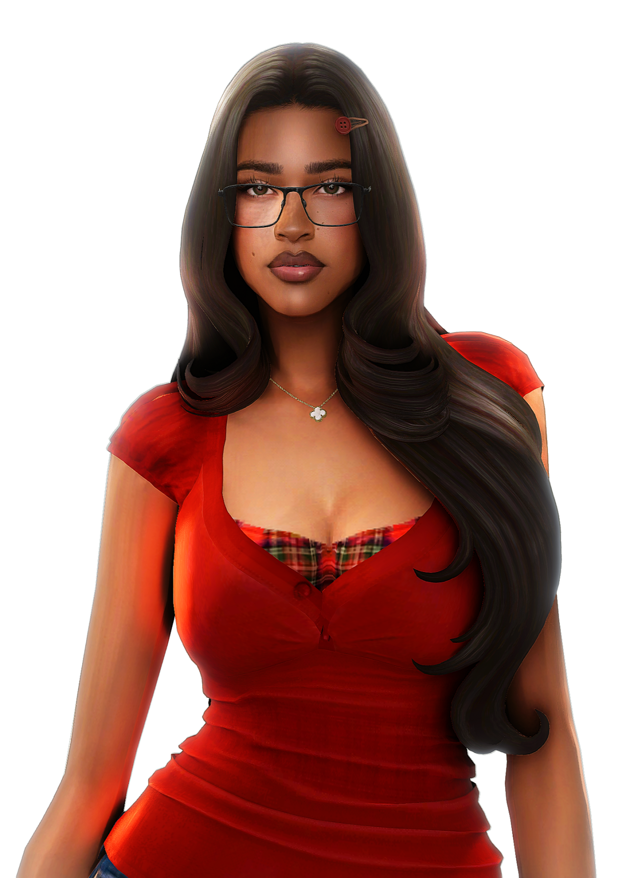 Preview image 1 for BADDIE SIMS ZINA /SLEEK AFRO/KARLA/AFRO HAIR CONVERSION FOR TODDLER CHILD INFANT by KIASIMS.