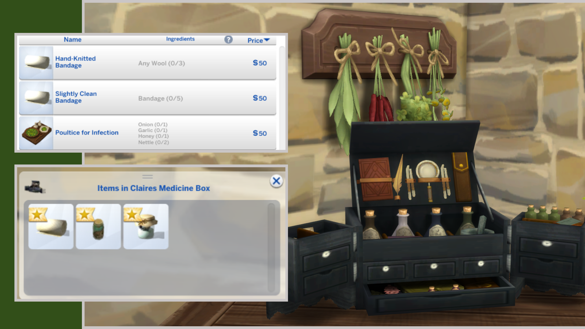 Preview image 1 for Update Notes ~ Claires Medicine Box by LITTLBOWBUB.