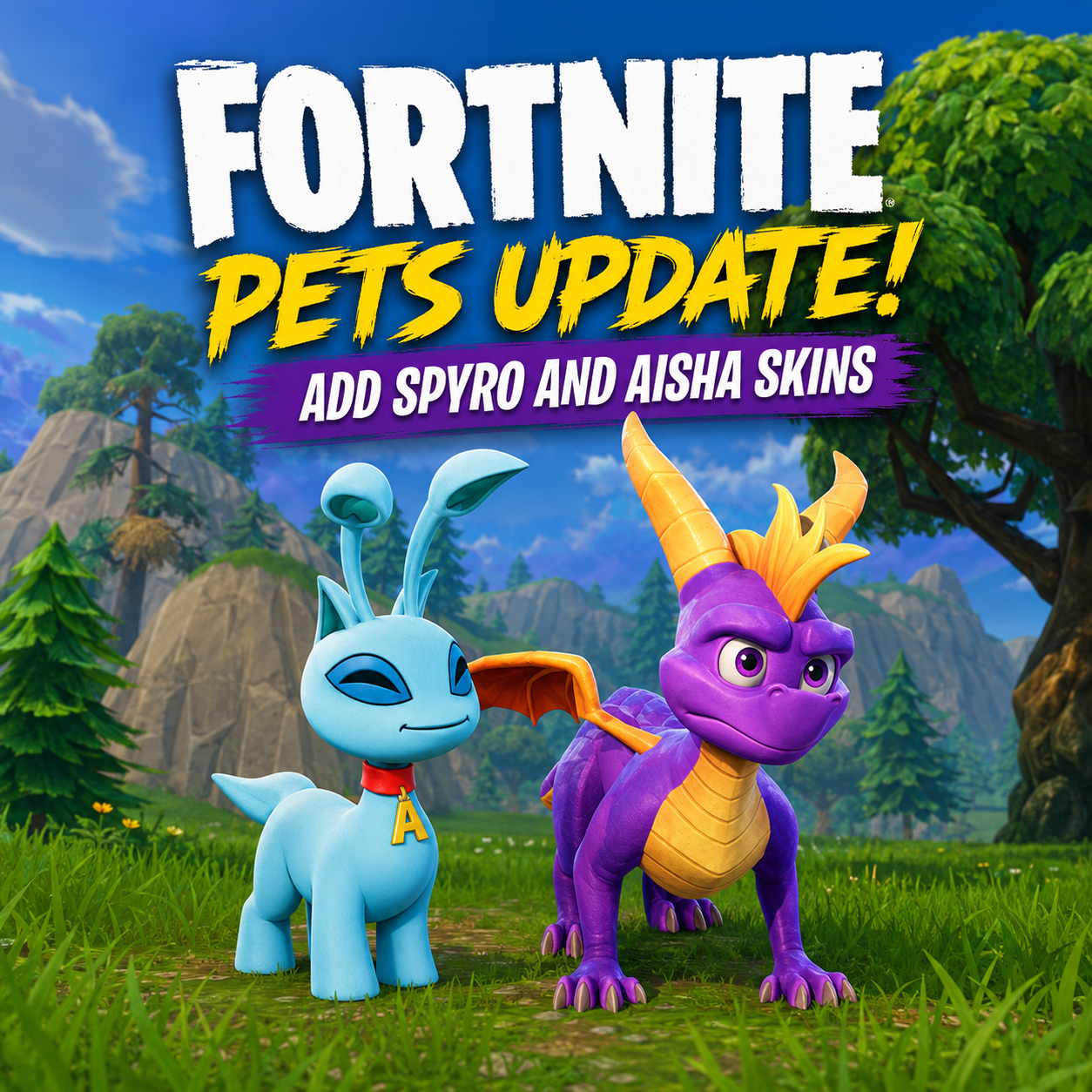 Preview image 1 for Fortnite pets update by JOCHITEC.