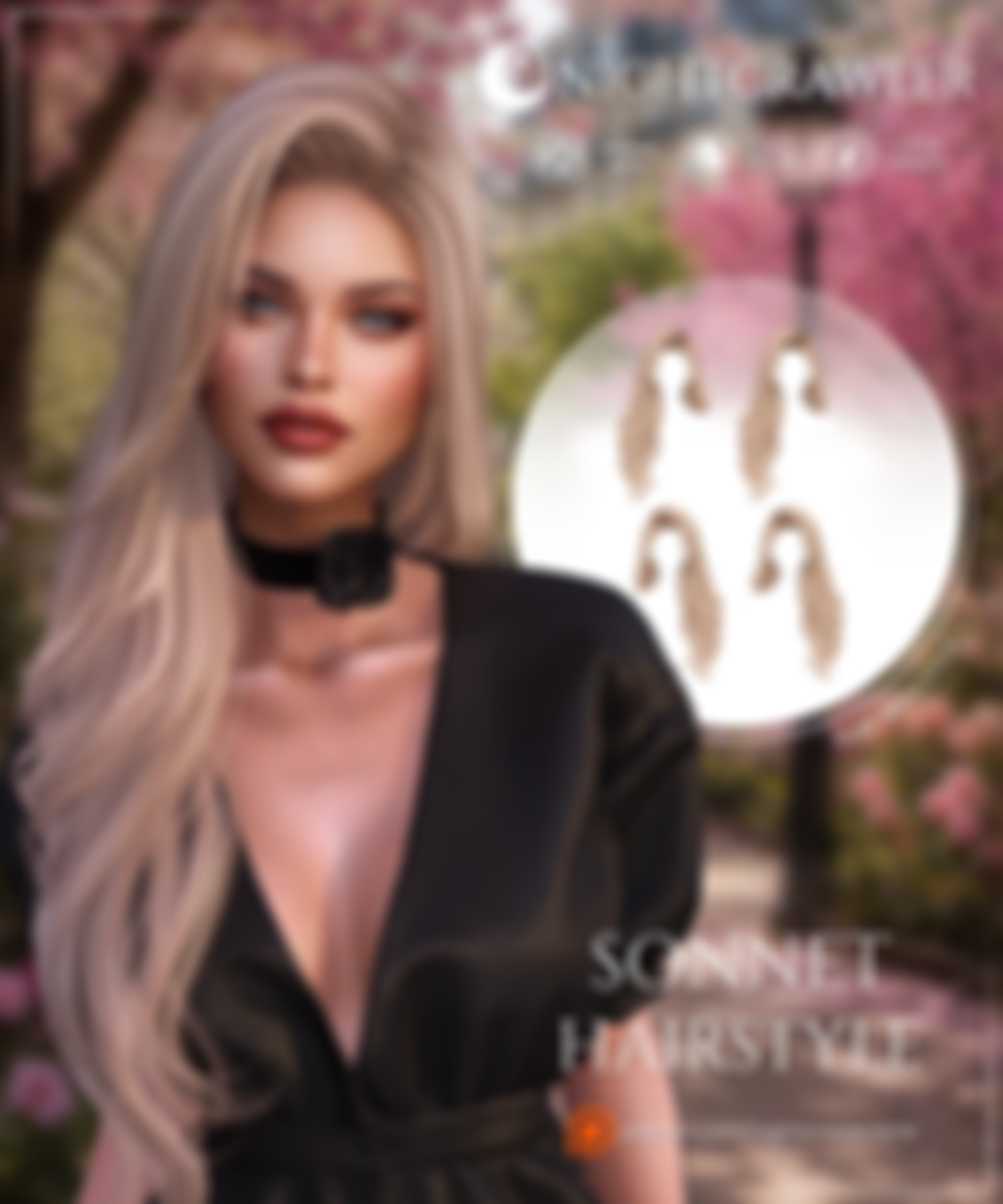Preview image 1 for SONNET HAIR by NIGHTCRAWLERSIMS.
