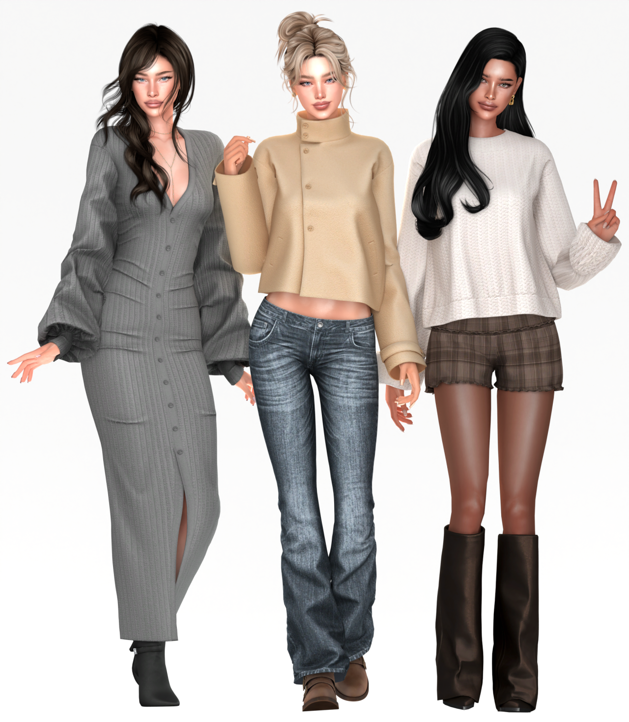 Preview image 1 for Cozy Lounge Set by KORKASSIMS.