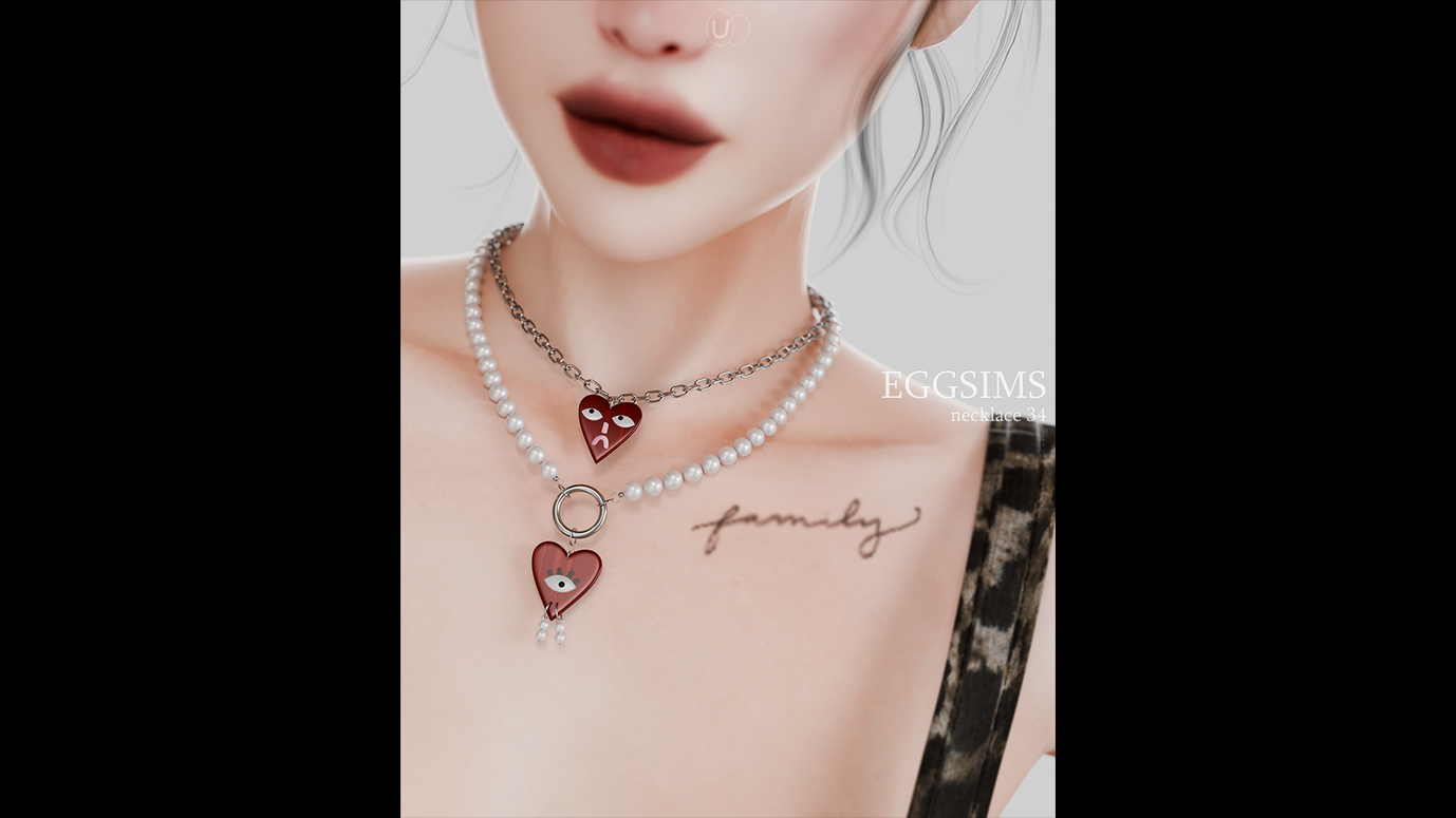 Preview image 1 for Blender ver] necklace 34 by EGGU_SIMS.