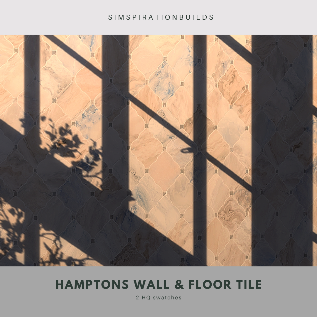Preview image 1 for Hamptons Tile Set by SIMSPIRATIONBUILDS.