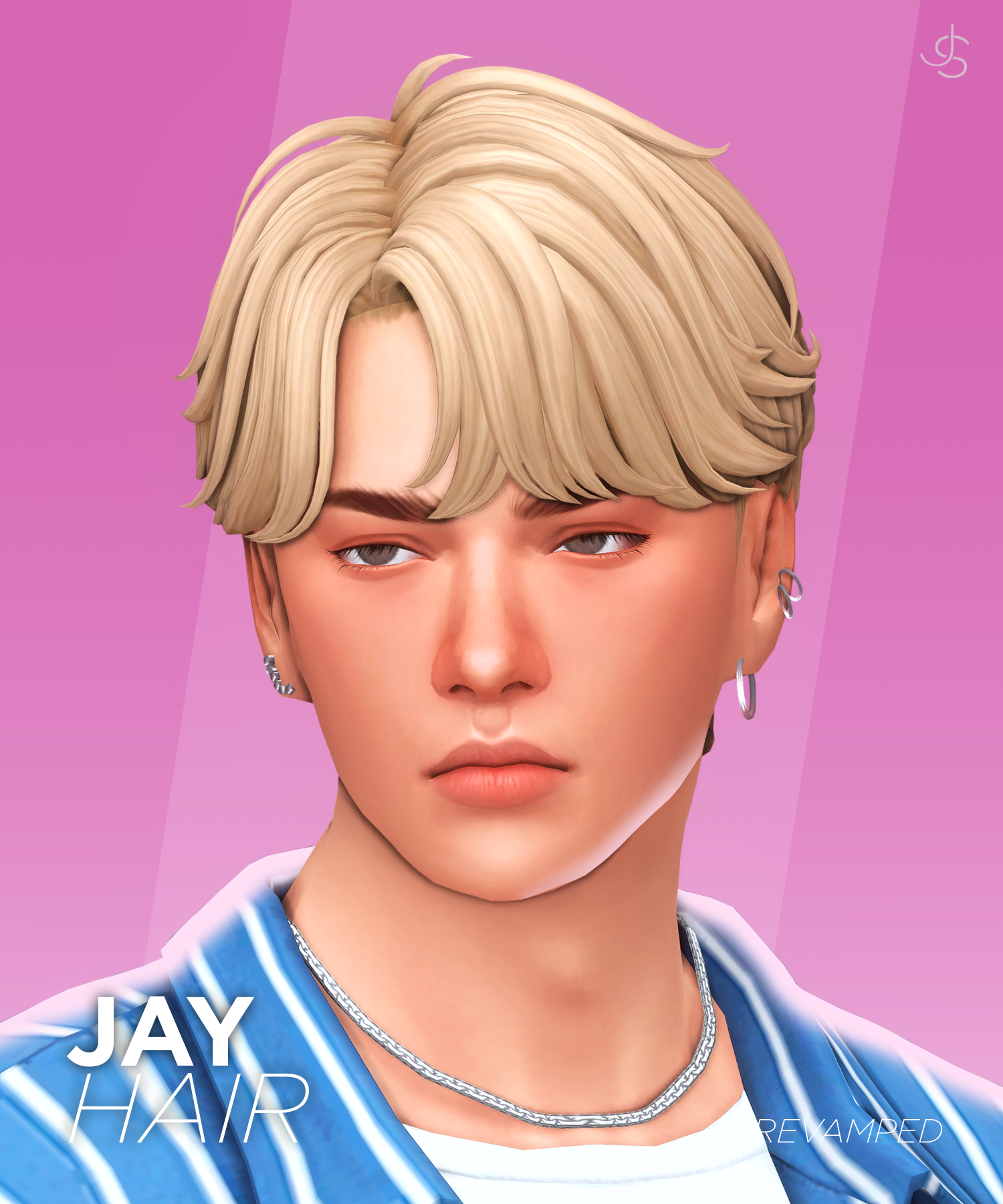Preview image 1 for Jay Hair (Revamped) by JOHNNYSIMS.