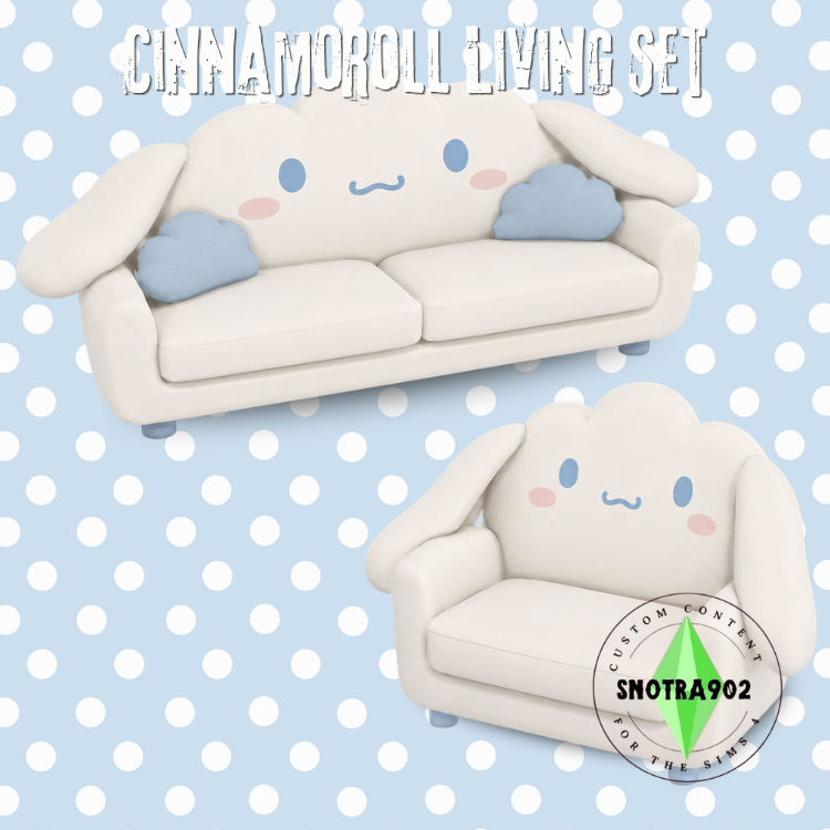 Preview image 1 for Cinnamoroll Living Set by SNOTRA902.