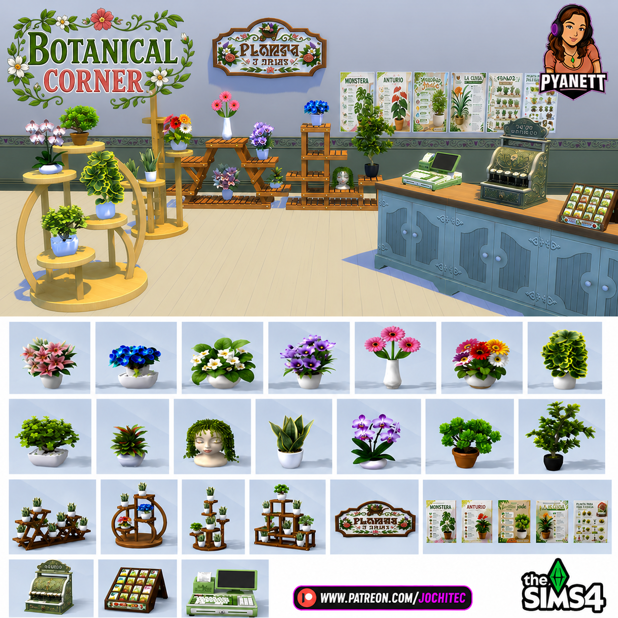Preview image 1 for Botanical Corner Pack by JOCHITEC.