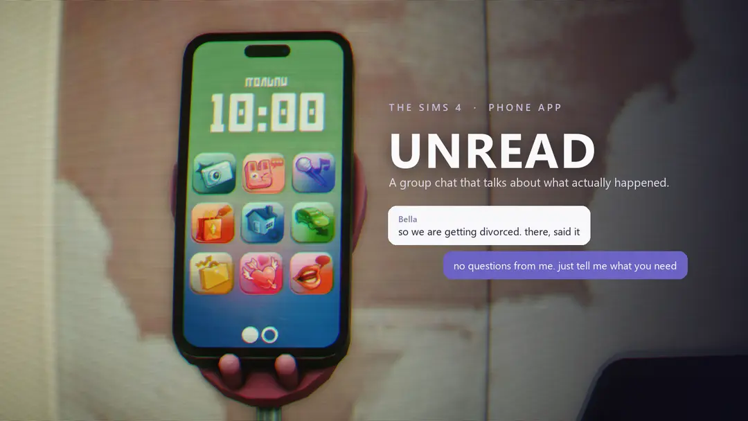 Preview image 1 for Unread: A Group Text Mod Jellypaws / Traduccion al espanol by DOKIMTZ.
