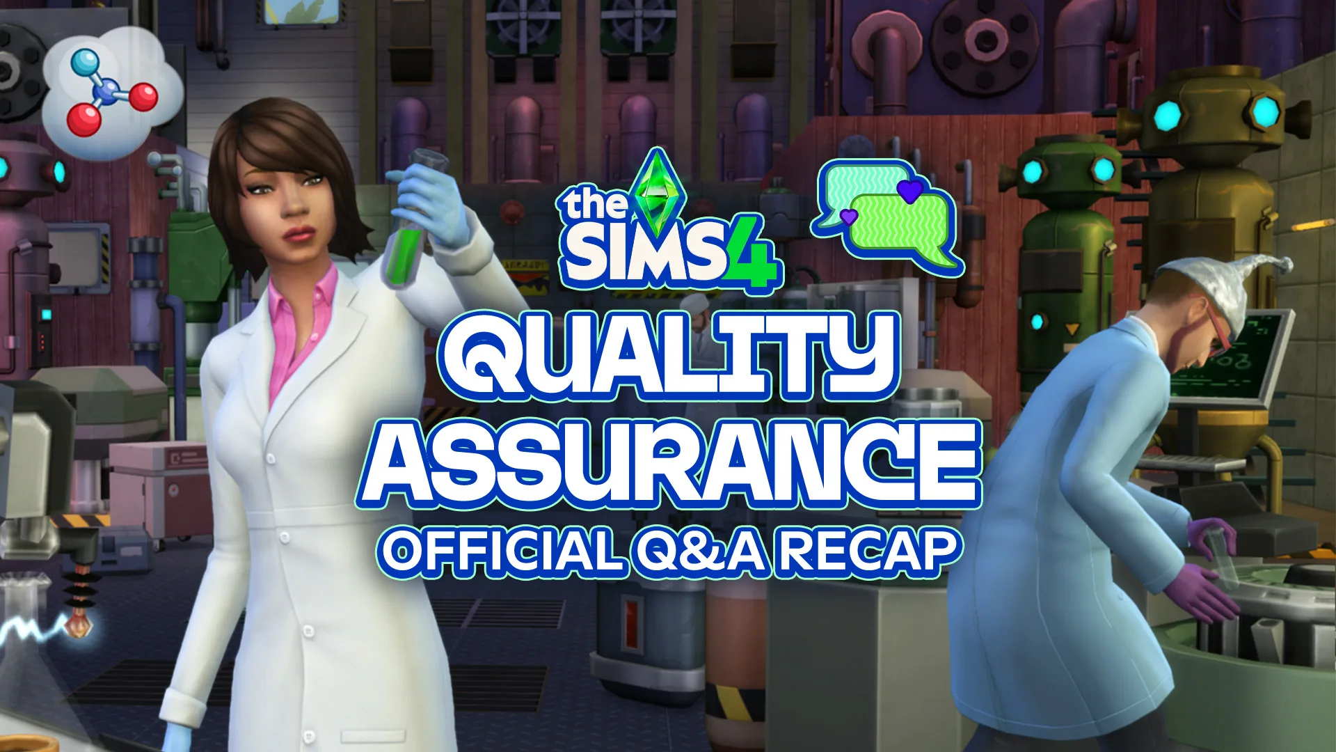 Sims Community image for The Sims 4 Quality Assurance Q&A recap.