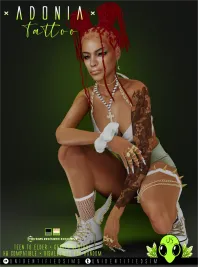 Sims 4 knee tattoo CC Adonia Tattoo by UNIDENTIFIEDSIMS