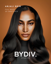Sims 4 skins CC ANJALI SKIN by BYDIV. studios