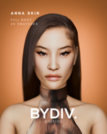Sims 4 skins CC ANNA SKIN by BYDIV. studios